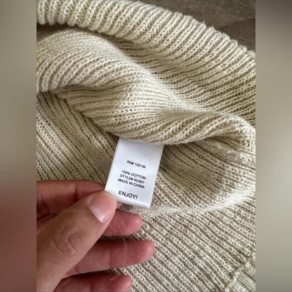 Michael Stars Women’s Cotton Turtleneck Pullover Size Medium - Picture 10 of 10